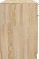 Γραφείο vidaXL Sonoma Δρυς 100 cm x 50 cm