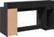 Biurko vidaXL με φωτισμό LED, μαύρο, 160x55x91 cm