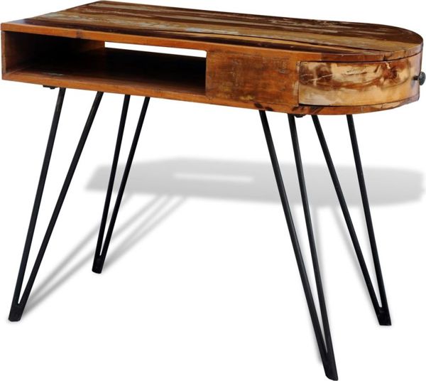 vidaXL Γραφείο Καφέ 90x45 cm