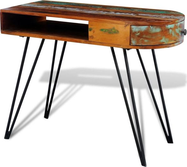 vidaXL Γραφείο Καφέ 90x45 cm