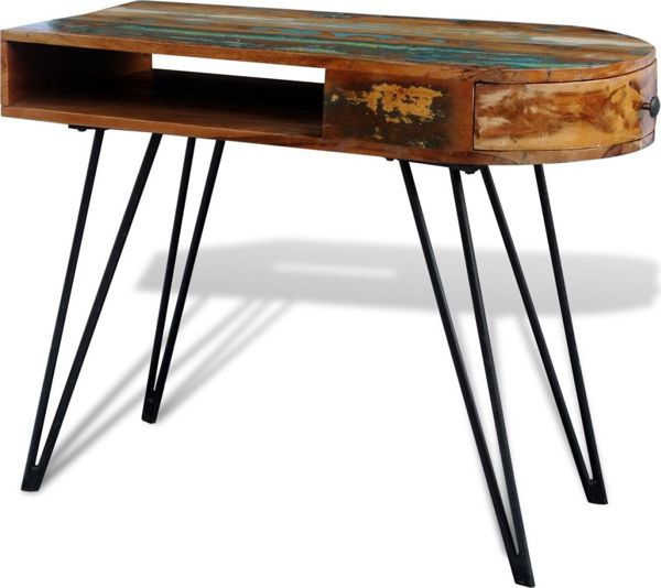 vidaXL Γραφείο Καφέ 90x45 cm