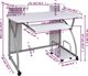 vidaXL Γραφείο Λευκό 110x52 cm
