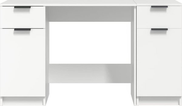Γραφείο vidaXL Λευκό 100x50 εκ