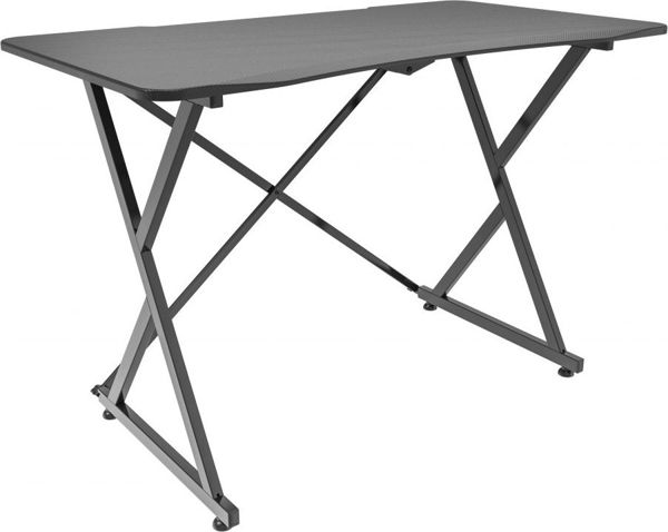 Γραφείο Gaming Techly ICA-TB ESG01, Εργονομικό, Μαύρο, 110x60 cm