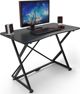 Γραφείο Gaming Techly ICA-TB ESG01, Εργονομικό, Μαύρο, 110x60 cm