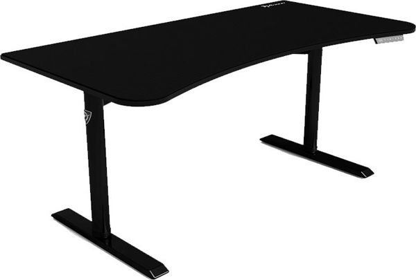 Arozzi Arena Moto Ηλεκτρικό Gaming Γραφείο 160x82 cm, Ρυθμιζόμενο Ύψος, Μαύρο