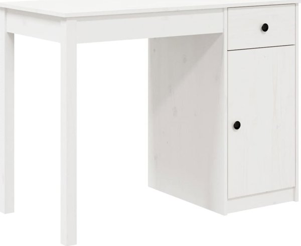 Biurko vidaXL Λευκό 100 cm x 50 cm