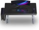 Ultradesk Quest Gaming Desk, Ηλεκτρικό Γραφείο με Ρύθμιση Ύψους 72-120cm, Επιφάνεια 140x70cm, Γκρι-Μαύρο