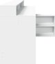 vidaXL Γραφείο με φωτισμό LED, λευκό, 200x104x91 εκ.