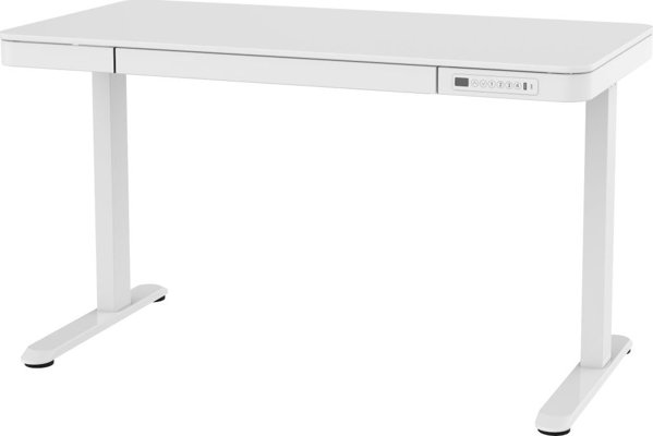 Biurko ACTIVEJET z elektryczna regulacja wysokosci 140x70 ET119W-C bialy