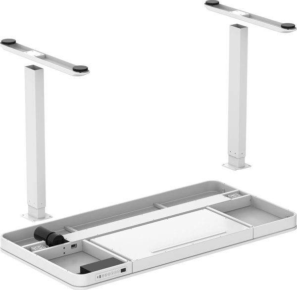 Biurko ACTIVEJET z elektryczna regulacja wysokosci 140x70 ET119W-C bialy