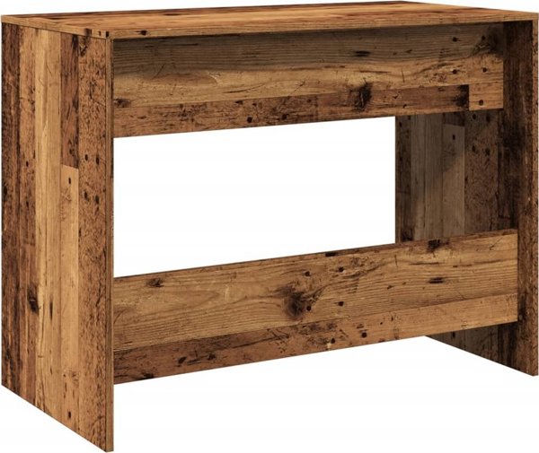 Biurko vidaXL, stare drewno, 101x50x76,5 cm, material drewnopochodny