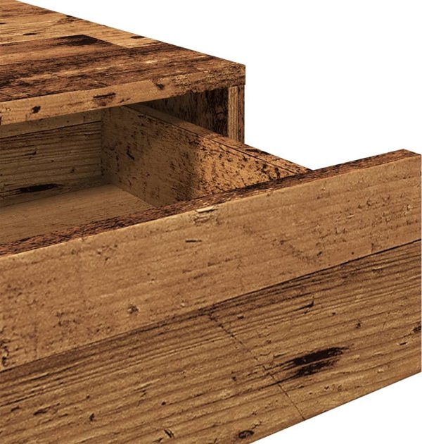 Biurko vidaXL, stare drewno, 101x50x76,5 cm, material drewnopochodny