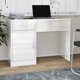 vidaXL Γραφείο Λευκό 100 cm x 40 cm