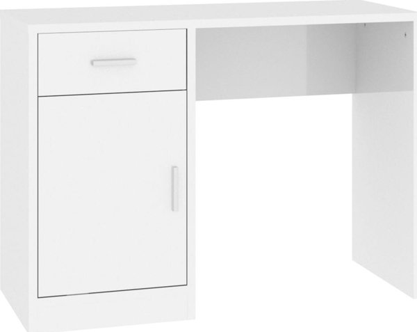 vidaXL Γραφείο Λευκό 100 cm x 40 cm