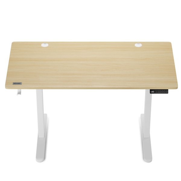 SENSE7 Nojo Ηλεκτρικό Γραφείο με Ρύθμιση Ύψους 120x60cm, White Pine