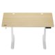 SENSE7 Nojo Ηλεκτρικό Γραφείο με Ρύθμιση Ύψους 120x60cm, White Pine