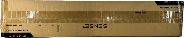SENSE7 Μετατροπέας Γραφείου, Ρυθμιζόμενη Επιφάνεια Εργασίας, Μαύρο Χρώμα, 81 cm x 40 cm