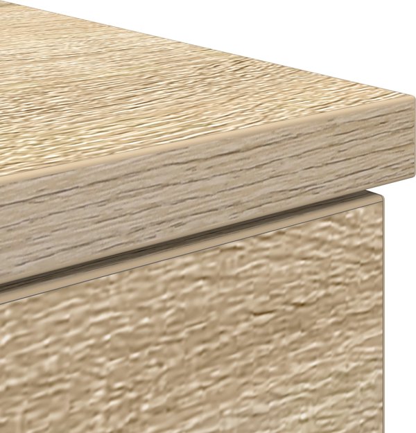 Γραφείο vidaXL Sonoma Oak 140x49x76 cm από ξύλινη μοριοσανίδα