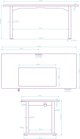 Ultradesk Uplift Ηλεκτρικά Ρυθμιζόμενο Γραφείο 160x75cm, 74-116cm, με Επιφάνεια XXL για Ποντίκι