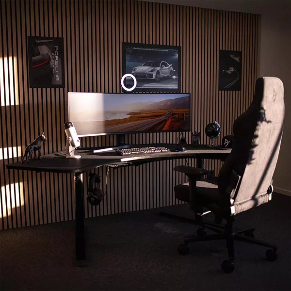 Arozzi Arena Gaming Γραφείο Υπολογιστή - Pure Black