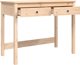 Biurko vidaXL Biurko z szufladami, 100x50x78 cm, lite drewno sosnowe