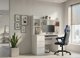 4HouseDesign Σετ Γραφείου KUBA + DRIFT ZES, Άσπρο/Μπλε Χρώμα