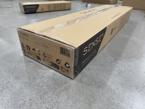 Biurko SENSE7 Nojo Black 140 cmx70 cm Black