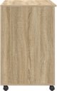 Γραφείο VidaXL από Ξύλο Sonoma Oak, Μεσαίου Μεγέθους