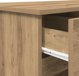 Γραφείο vidaXL Artisan Δρυς 140x49x76 εκ.