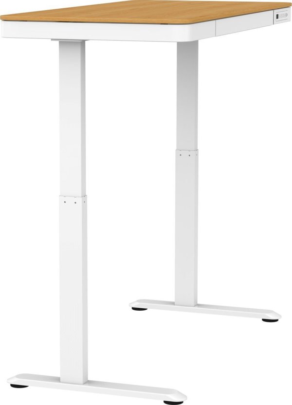 Γραφείο ACTIVEJET με ηλεκτρική ρύθμιση ύψους 140x70 ET119W-C λευκό/δρυς