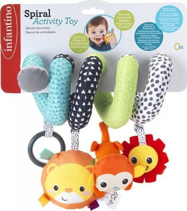 Σπείρα κρεμαστή για καρότσι με ζωάκια B-Kids Infantino