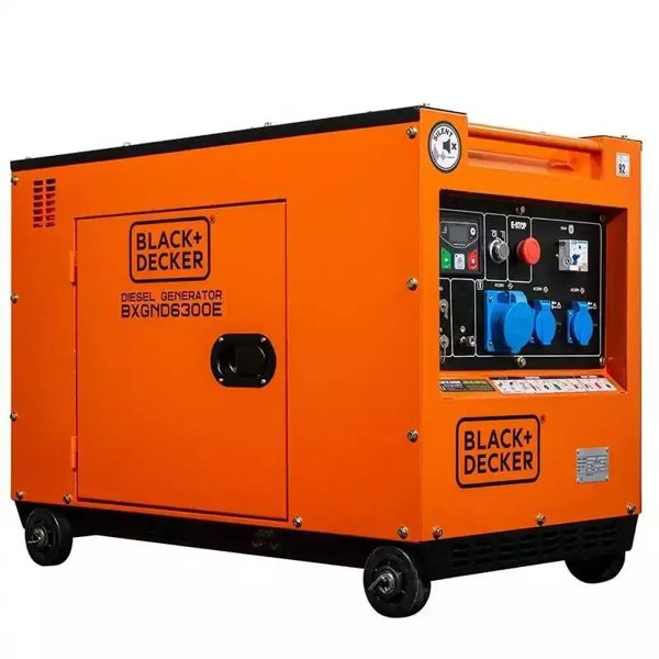 Black + Decker Full Power - 6300W Diesel - Stromaggregat