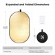 Blenda K&F Concept 5w1 - 90x60 cm