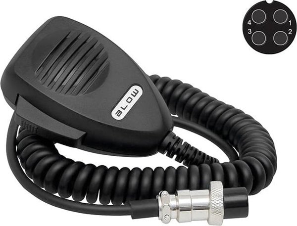 Blow 24-114# Mikrofon do cb 4pin