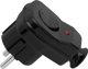 Μπλου 2399# Βύσμα wt-16us/λκ γωνιακό.μαύρο με διακόπτη+δι