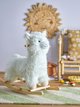 BLOOMINGVILLE MINI Kinto Gyngehest, Lama, Hvid, Polyester