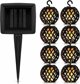 Blow 70-290# Ηλιακή γιρλάντα κήπου με μπάλες 8 led ζεστό gs-01