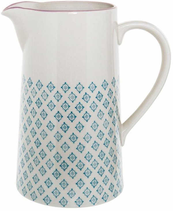 Bloomingville Patrizia Κανάτα Σερβιρίσματος 2L, Γυάλινη Κανάτα Νερού