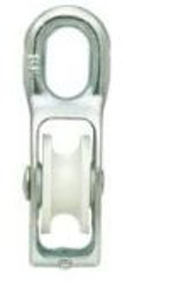 Bloczek do lin staly pojedynczy 30mm