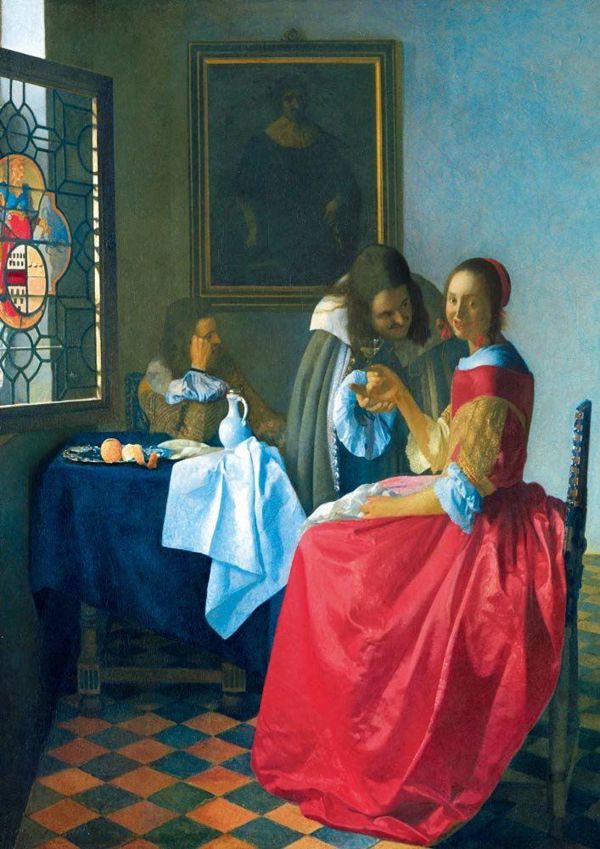 Bluebird Puzzle Παζλ 1000 Κομμάτια, Vermeer - Το Κορίτσι με το Ποτήρι Κρασί, 68x48 εκ.