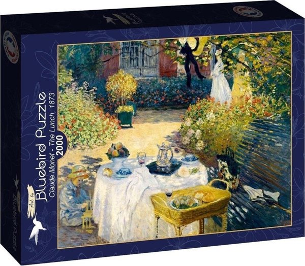 Bluebird Puzzle Puzzle 2000 Snidanie, Claude Monet, 1873
