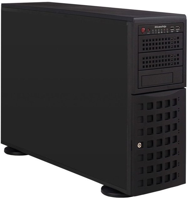 bluechip SERVERline T40318s διακομιστής 1,92 TB Tower (4U) Intel® Xeon Silver 4410Y 2 GHz 32 GB DDR5-SDRAM 1200 W