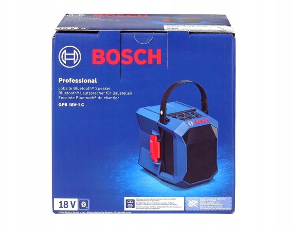 Bluetooth speaker GPB 18V-1 C