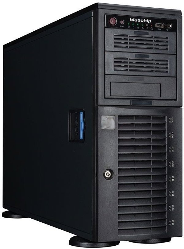 bluechip SERVERline T30341s διακομιστής 960 GB Tower AMD EPYC 4124P 3,8 GHz 32 GB DDR5-SDRAM 1280 W