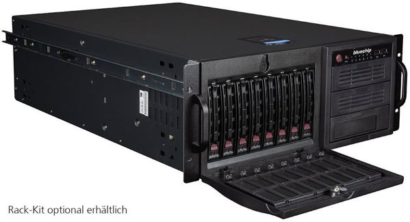bluechip SERVERline T30341s διακομιστής 960 GB Tower AMD EPYC 4124P 3,8 GHz 32 GB DDR5-SDRAM 1280 W
