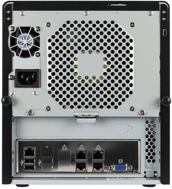 bluechip SERVERline T10302s διακομιστής 960 GB Κύβος Intel Atom® C3558 2,2 GHz 16 GB DDR4-SDRAM 265 W