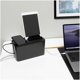 Bluelounge CableBox Mini Station schwarz