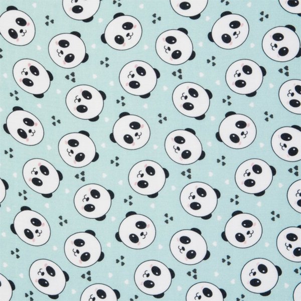 NoName Πάνα Μπαμπού 30x30cm Panda Mint, Βισκόζη Μπαμπού 100%