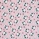 Bocioland Μπαμπού Πάνα 75x75cm Panda Pink, Αντιαλλεργική & Αντιβακτηριδιακή